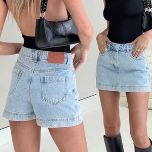Princess Polly Gazelle Denim Skort